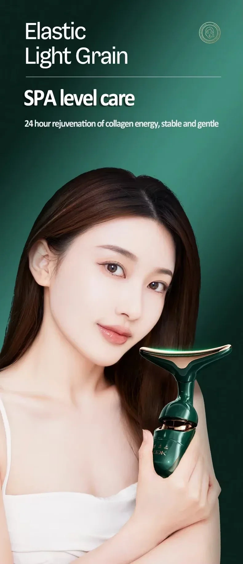 3 In 1 Facial Lifting Device Neck Facial Eye Massage Face Slimmer Ems Beauty Skin Tightening Wrinkle Anti Aging Face Massager